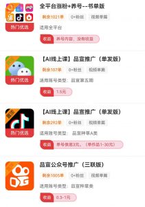 5个视频种草零撸平台,发发视频,就能赚米,无需剪辑,收益秒到-许求邦,创业项目分享平台