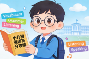 小升初英语高分攻略：8个学霸都在用的高效学习法-许求邦，创业项目分享平台