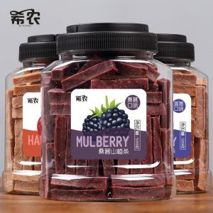 [希农]山楂条罐装500g儿童原味桑葚蓝莓无糖精添加休闲蜜饯小零食片-许求邦，创业项目分享平台