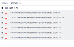 【PDF分享】十五五规划全文 0113-许求邦，创业项目分享平台