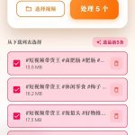 赤狐云剪安卓批量版重磅上线，全新算法一帧不闪，不限时长-许求邦，创业项目分享平台