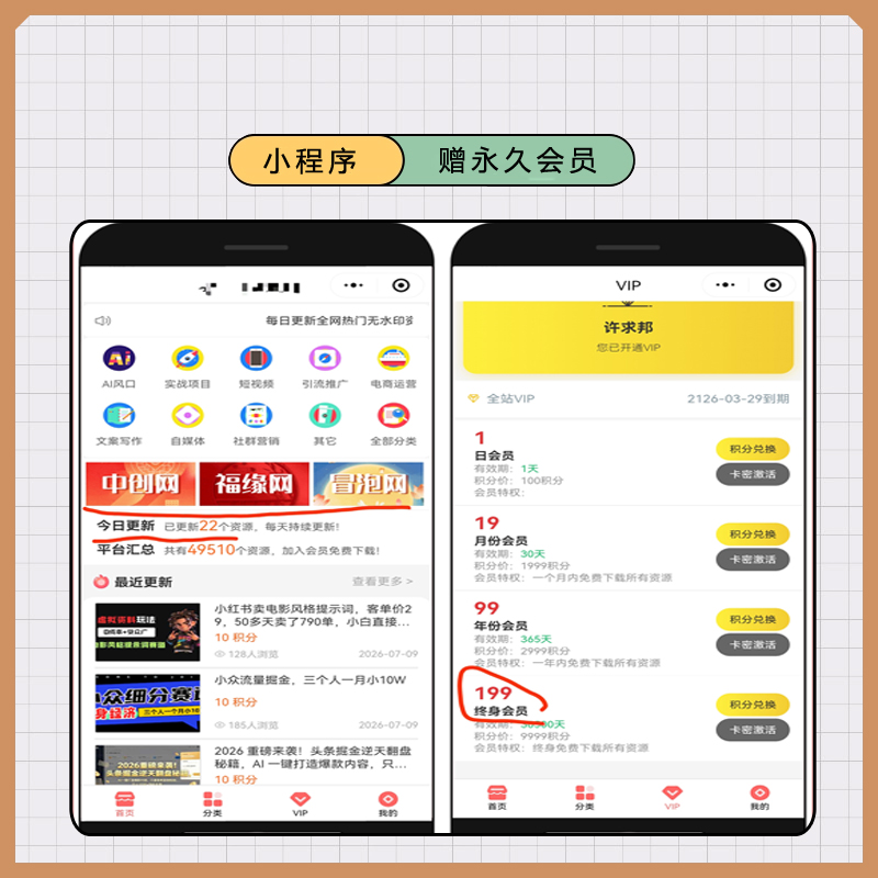图片[3]-开通会员-许求邦，创业项目分享平台