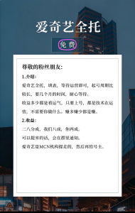 爱奇艺全托-许求邦,创业项目分享平台